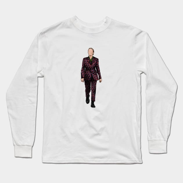 Villanelle - Killing Eve,illustration, poster, wall art, Jodie, Sandra, outfit, fashion, perfume, sorry baby, suit, dress Long Sleeve T-Shirt by showmetype